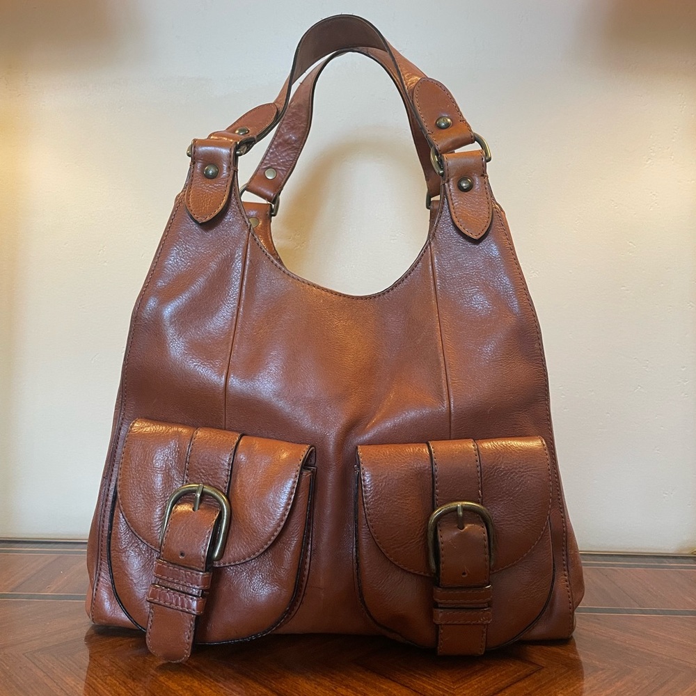 Banana Republic Brown Leather Shoulder Bag